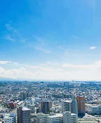 オフィス街の風景